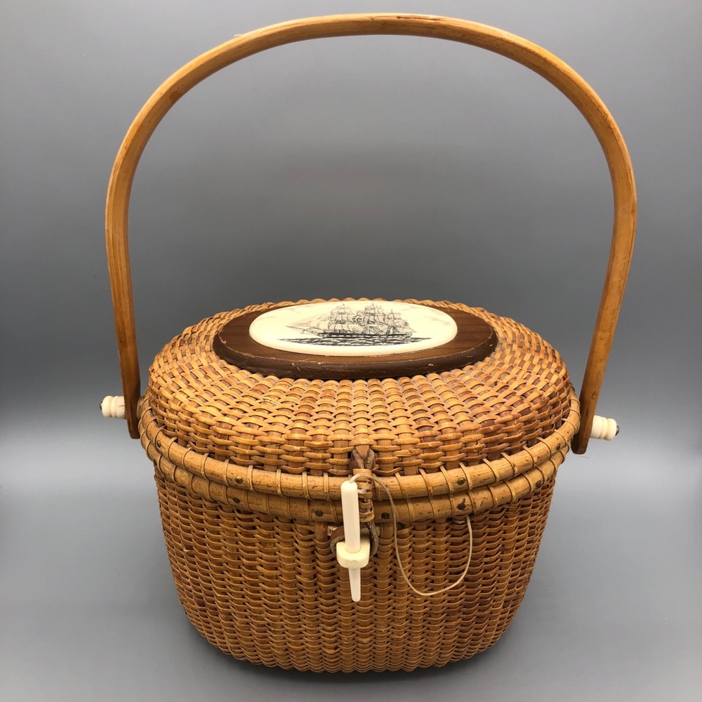 Nantucket basket purse / handbag Barlow